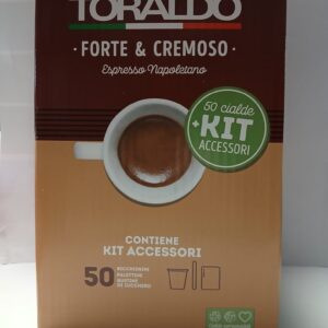 Caffè Toraldo - Miscela Forte & Cremoso - Kit 50 Pads
