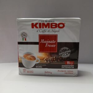 Kimbo Caffe Macinato Fresco - 2 x 250 gr