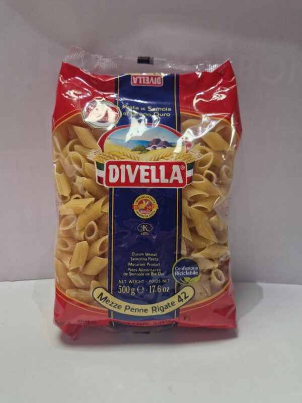 Divella Mezze Penne Rigate 42