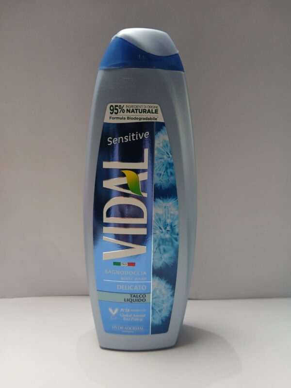 Vidal Bagnodoccia Talco Liquido, 500 ml