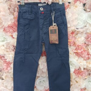 Destroyed Jeans Jungen Blau