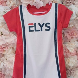 Shirt Kleid Elys Mädchen Rot