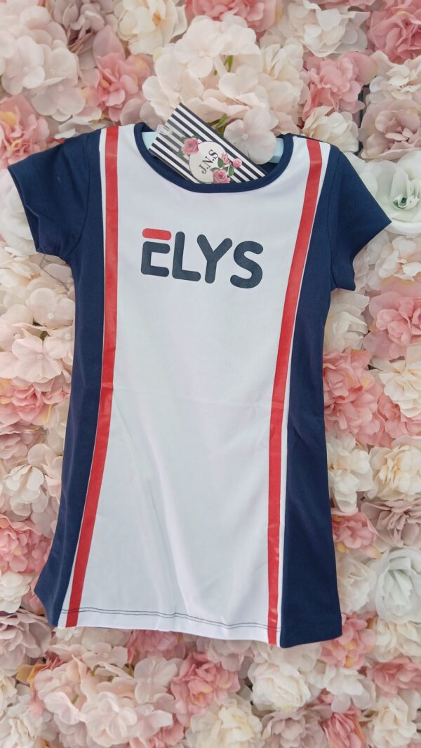 Shirt Kleid Elys Mädchen dunkelblau