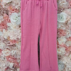 Schlaghose Gummibund Mädchen Pink