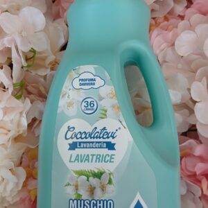 Coccolatevi Lavanderia Lavatrice Muschio Bianco