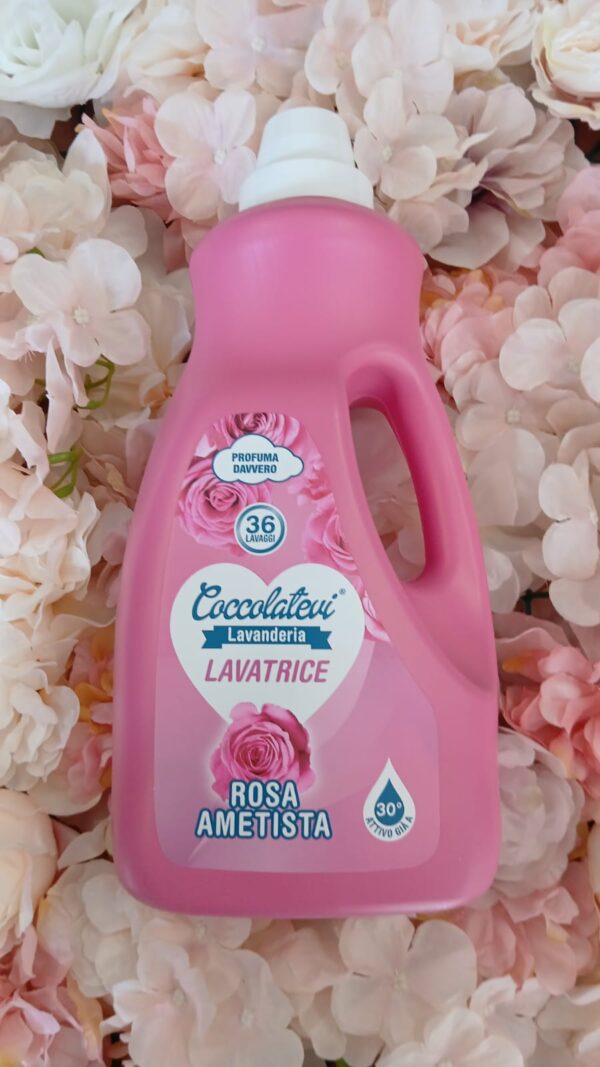 Coccolatevi Lavanderia Lavatrice Rosa Ametista