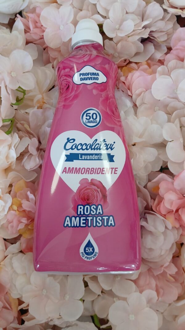 Coccolatevi Lavanderia Ammorbidente Rosa Ametista